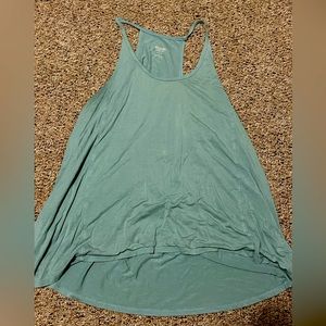 Women’s high low spaghetti strap tank